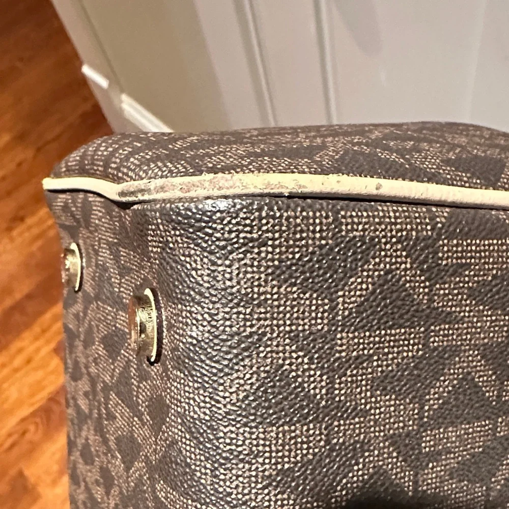 Michael Kors Brown and Tan Satchel - Picture 7 of 11